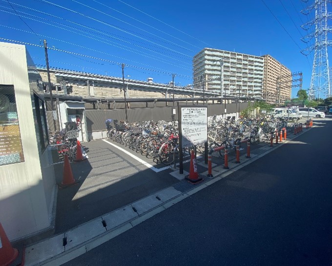 小田栄駅周辺自転車等駐車場第1施設の写真
