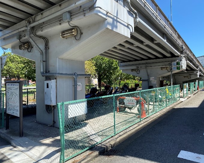 小島新田駅周辺自転車等駐車場第2施設の写真