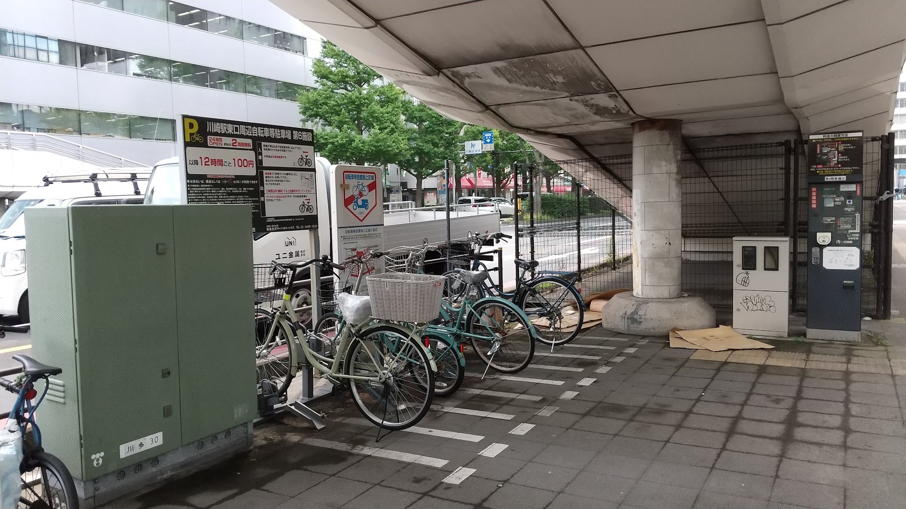 川崎駅東口周辺自転車等駐車場第6施設の写真