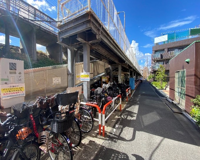 尻手駅周辺自転車等駐車場第1施設(1F)の写真