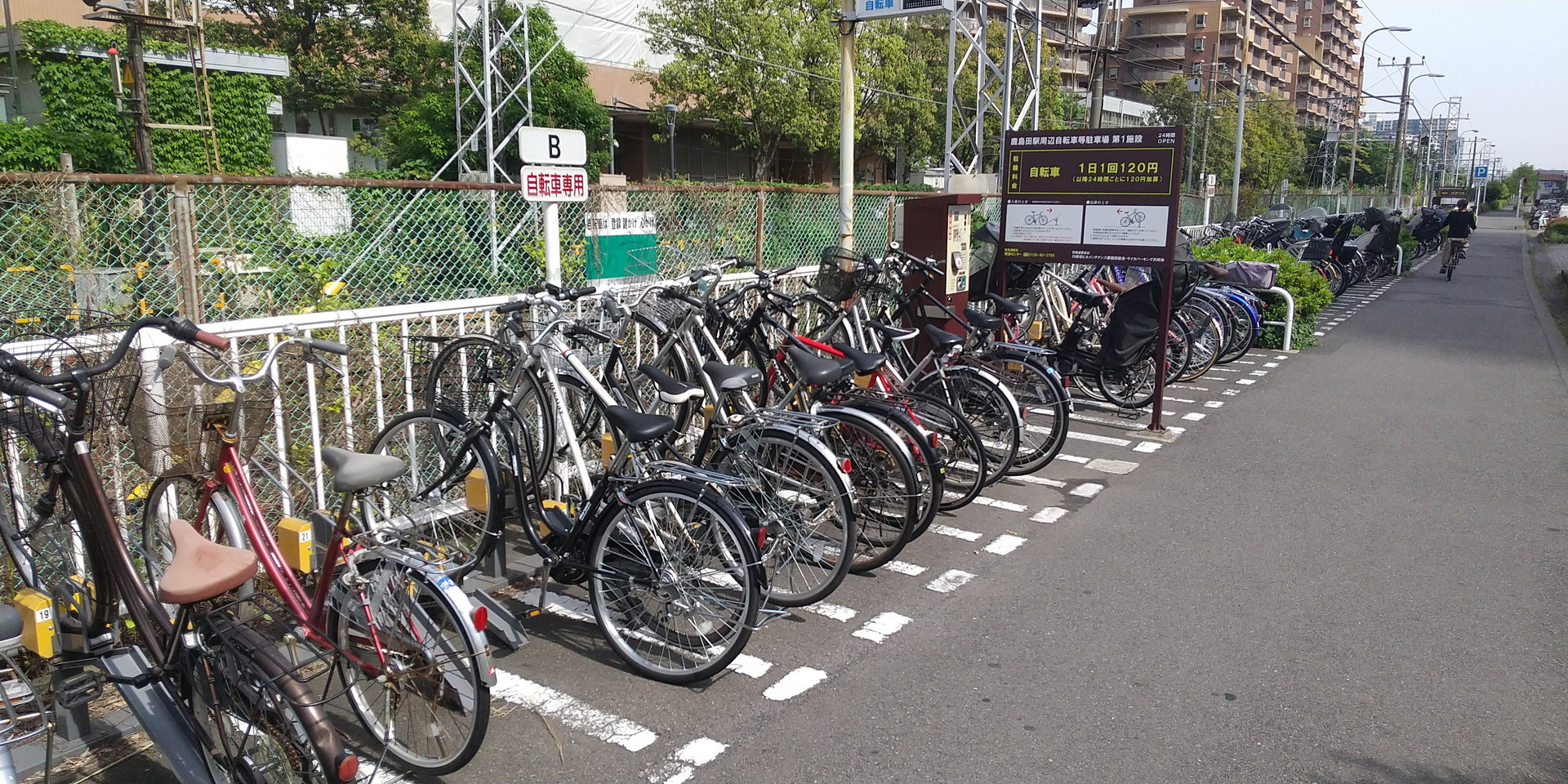 鹿島田駅周辺自転車等駐車場第1施設の写真