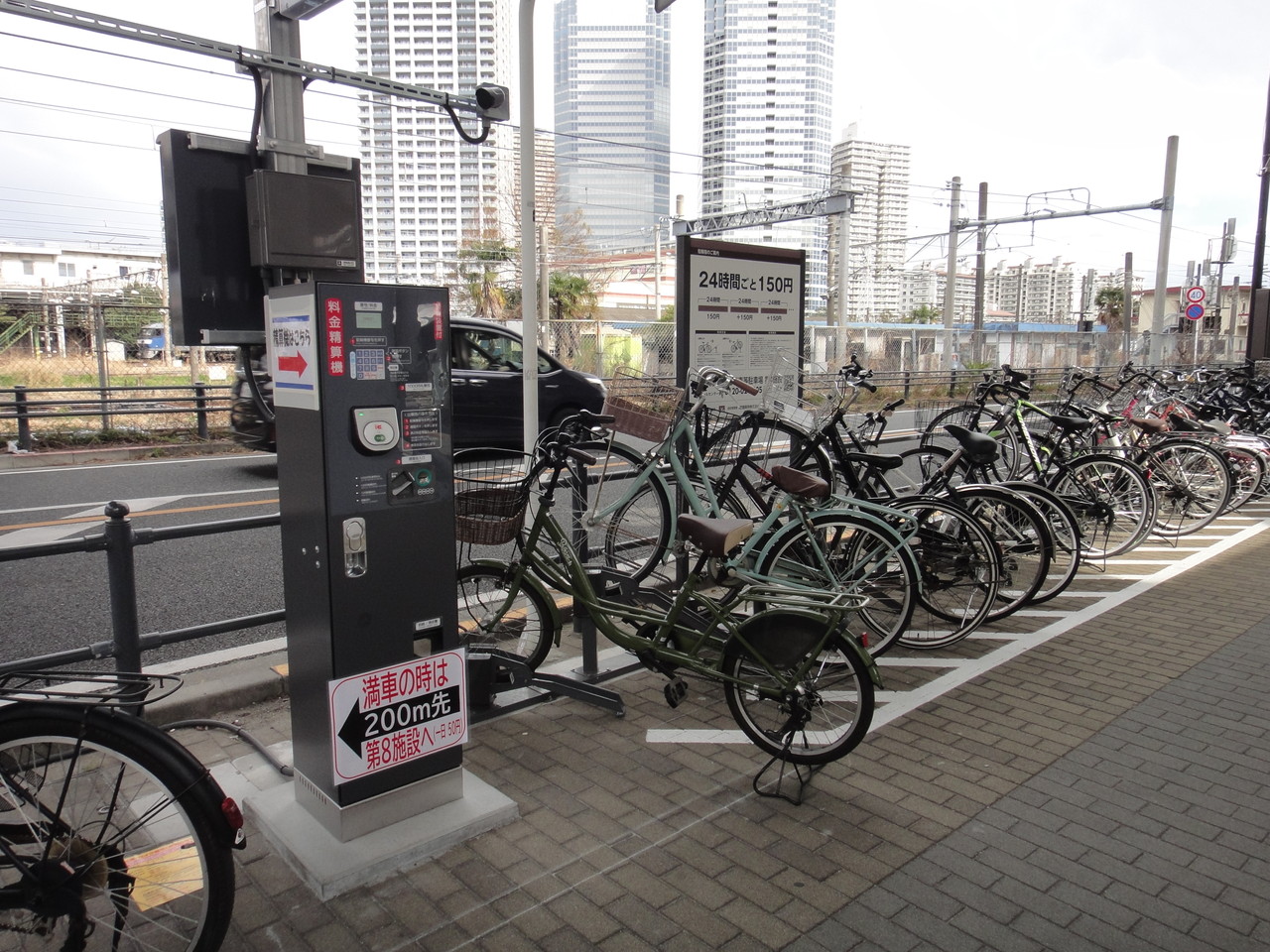 新川崎駅周辺自転車等駐車場第4施設の写真